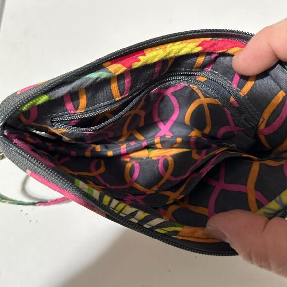 Vera Bradley Wristlet Retired Jazzy Blooms - Picture 3 of 3